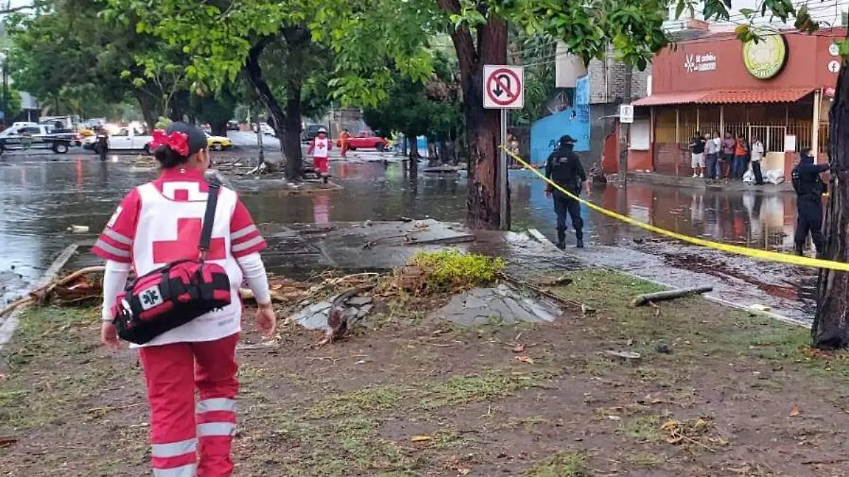 Lluvias en Colima